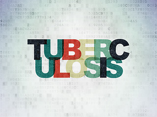 Image showing Medicine concept: Tuberculosis on Digital Paper background