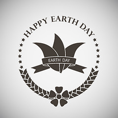 Image showing Earth Day Emblem