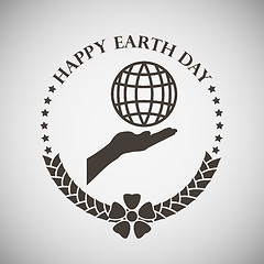 Image showing Earth Day Emblem