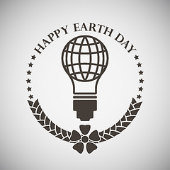 Image showing Earth Day Emblem