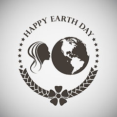 Image showing Earth Day Emblem