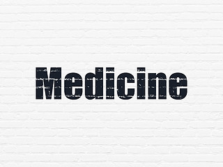 Image showing Healthcare concept: Medicine on wall background