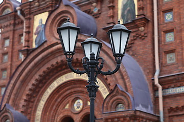 Image showing street lamp in the classical style