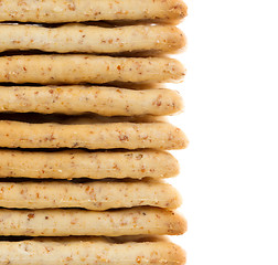 Image showing Close-up of crackers