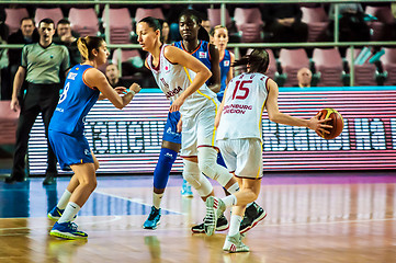 Image showing Girls basketball tournament