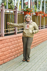 Image showing woman on  street