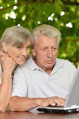 Image showing Happy senior couple