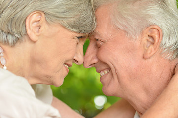 Image showing Happy senior couple