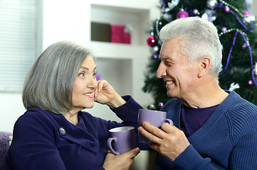 Image showing beautiful elderly couple 