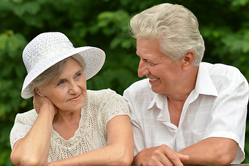 Image showing Happy senior couple
