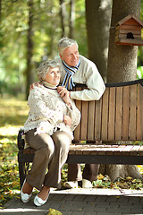 Image showing Romantic mature couple