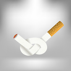 Image showing Single Cigarette Knotted