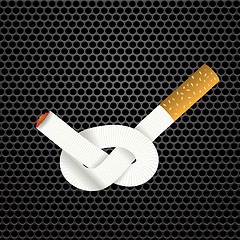 Image showing Single Cigarette Knotted