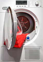 Image showing Washing Machine With Open Door