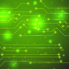 Image showing  High Tech Printed Circuit Board