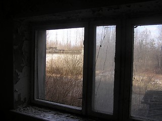 Image showing Chernobyl winndow