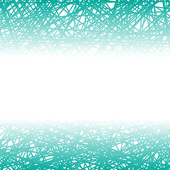 Image showing Abstract Azure Line Background.