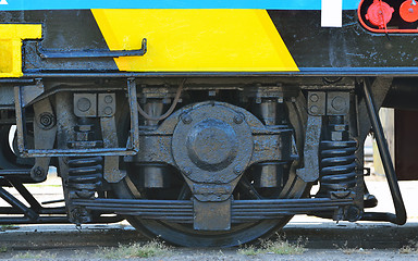 Image showing Railway wheels wagon recondition 