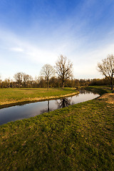 Image showing small lake, summer  