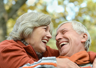 Image showing  happy senior couple 