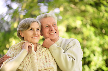 Image showing  Happy senior couple