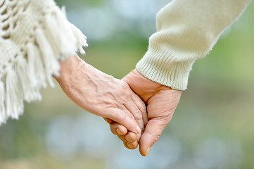 Image showing Hands held together