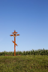 Image showing Orthodox cross field 