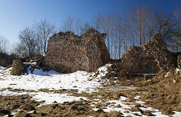 Image showing ruins of Krevo, Belarus.