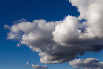 Image showing sky with clouds 