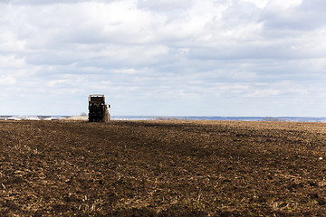 Image showing fertilizer agricultural field  