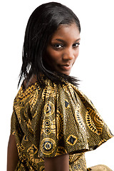 Image showing Ethnic african woman