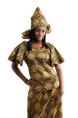 Image showing Beautiful african woman