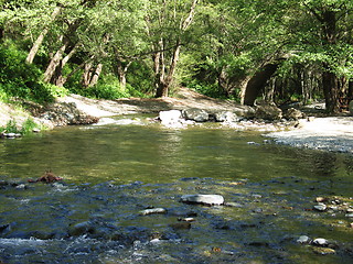 Image showing And there goes the river. Cyprus