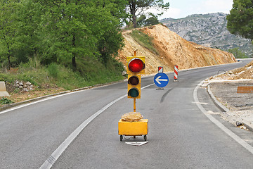 Image showing Roadworks