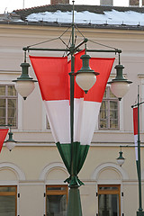 Image showing Hungary Flags