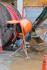 Image showing Portable Concrete Mixer