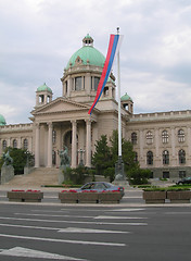 Image showing Serbian Parliament building in Belgrade Serbia Europe