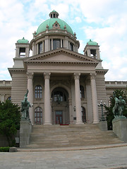 Image showing Serbian Parliament building in Belgrade Serbia Europe