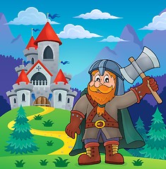 Image showing Dwarf warrior theme image 4