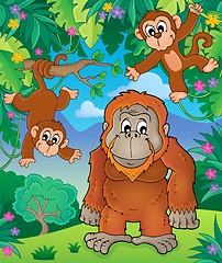 Image showing Orangutan theme image 3