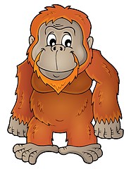 Image showing Orangutan theme image 1