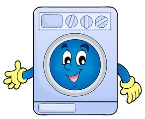 Image showing Washing machine theme image 1