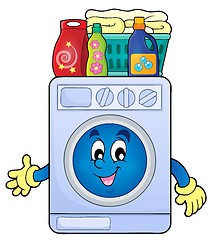 Image showing Washing machine theme image 2