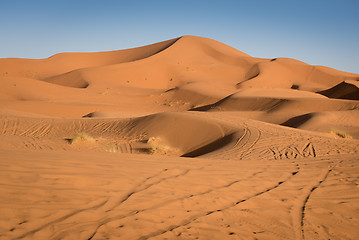 Image showing Dunes, Morocco, Sahara Desert