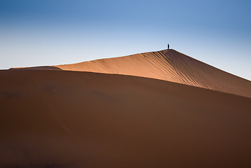 Image showing Dunes, Morocco, Sahara Desert