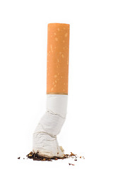 Image showing a cigarette butt