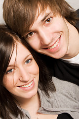 Image showing young happy couple