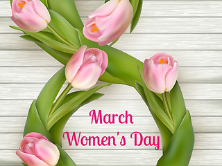 Image showing Women s day . EPS 10