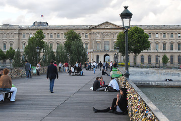 Image showing Bridge of lovers.