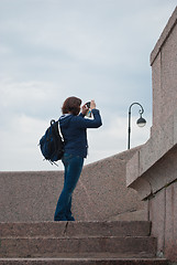 Image showing A tourist.